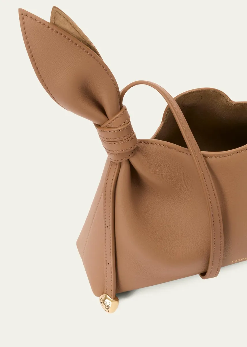Loewe Scarf Mini Knotted Leather Shoulder Bag | Thumbnail 4 Loewe Scarf Mini Knotted Leather Shoulder Bag | Thumbnail 4