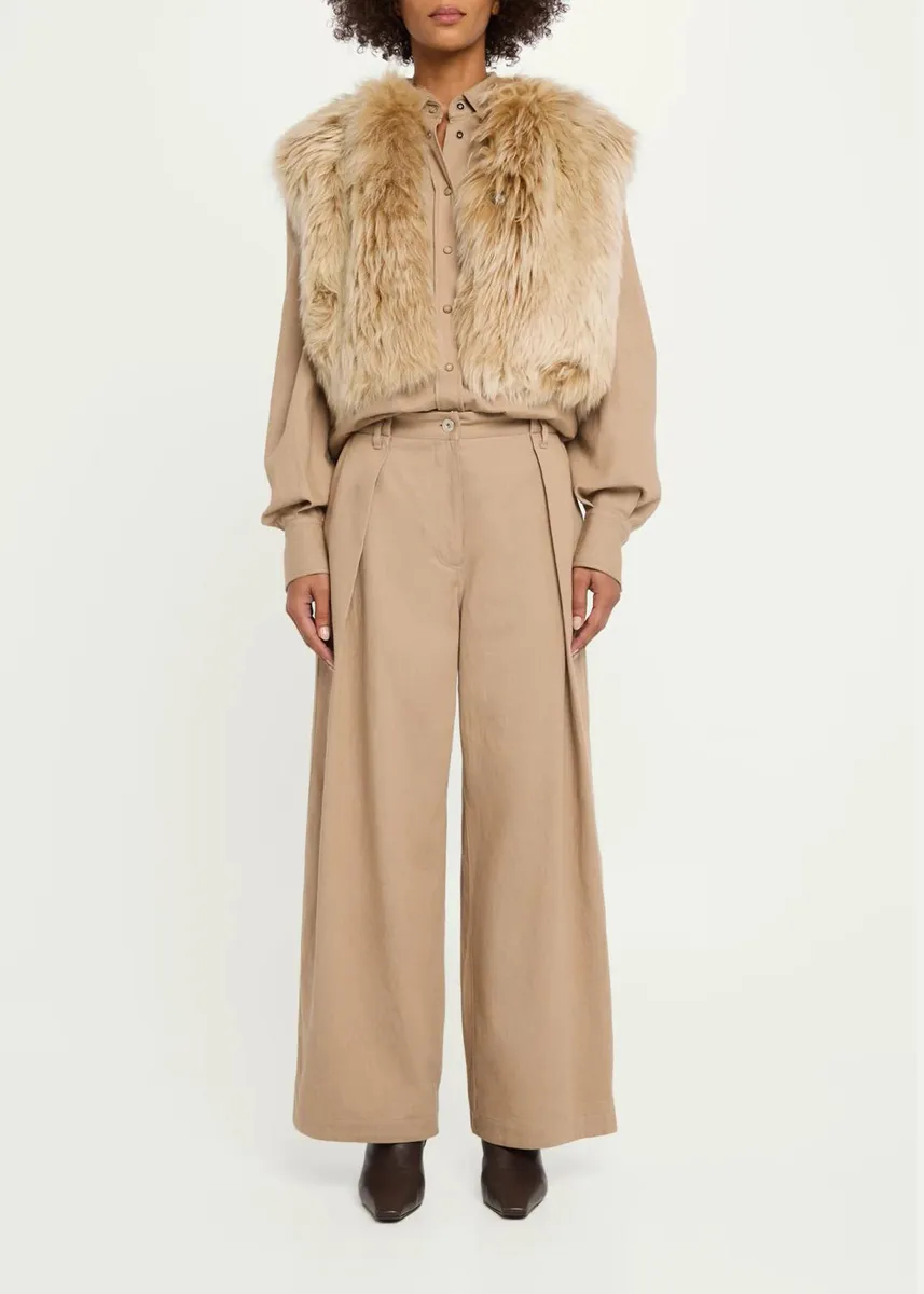 Brunello Cucinelli Sparkle Monili Twill Button-Down Shirt | Thumbnail 2 Brunello Cucinelli Sparkle Monili Twill Button-Down Shirt | Thumbnail 2