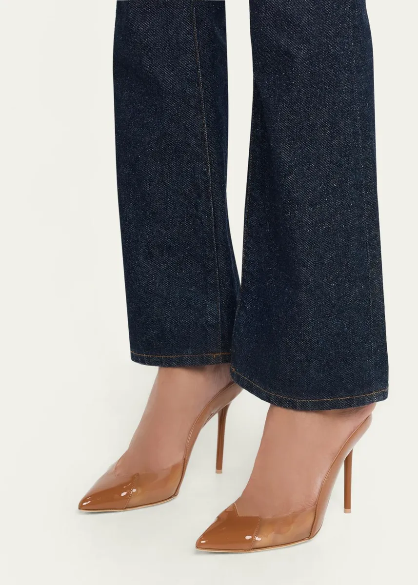 Malone Souliers 100mm Malia PVC and Patent Leather Pumps | Thumbnail 2 Malone Souliers 100mm Malia PVC and Patent Leather Pumps | Thumbnail 2
