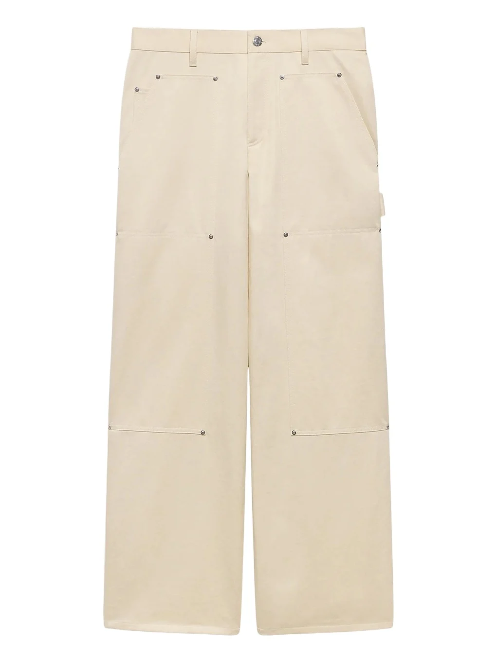 Helmut Lang Men's Wide-Leg Denim Carpenter Pants