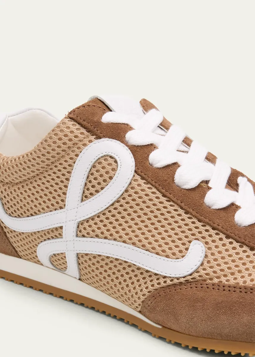Loewe Ballet Runner 2.0 Sneakers in Suede and Mesh | Thumbnail 5 Loewe Ballet Runner 2.0 Sneakers in Suede and Mesh | Thumbnail 5