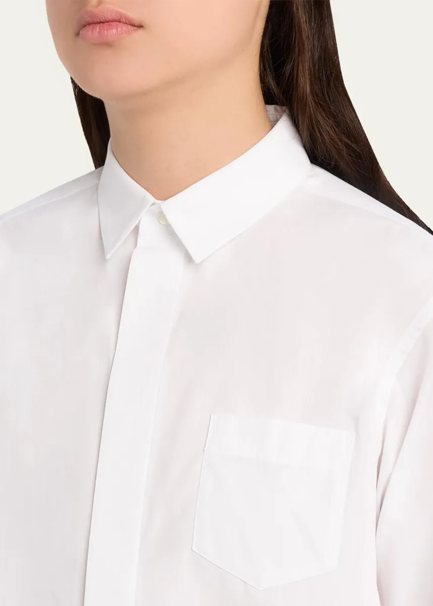 Sacai Cotton Poplin Shirt | Thumbnail 5 Sacai Cotton Poplin Shirt | Thumbnail 5