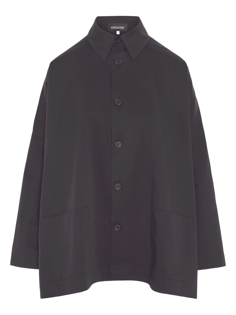 Wide Button-Down Shirt Wide Button-Down Shirt