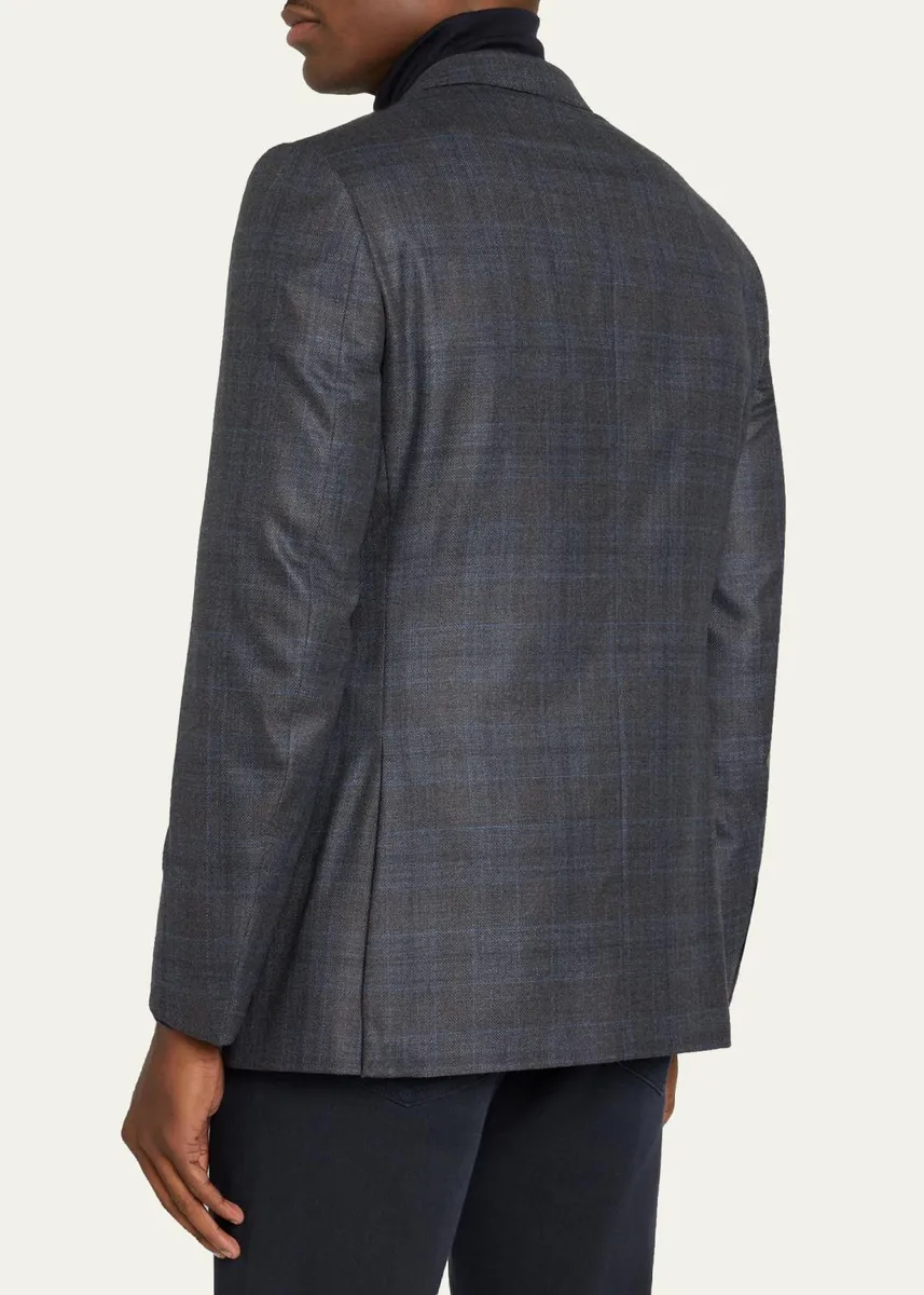 Zegna Men's 12milmil12 Wool Single-Breasted Sport Coat | Thumbnail 3