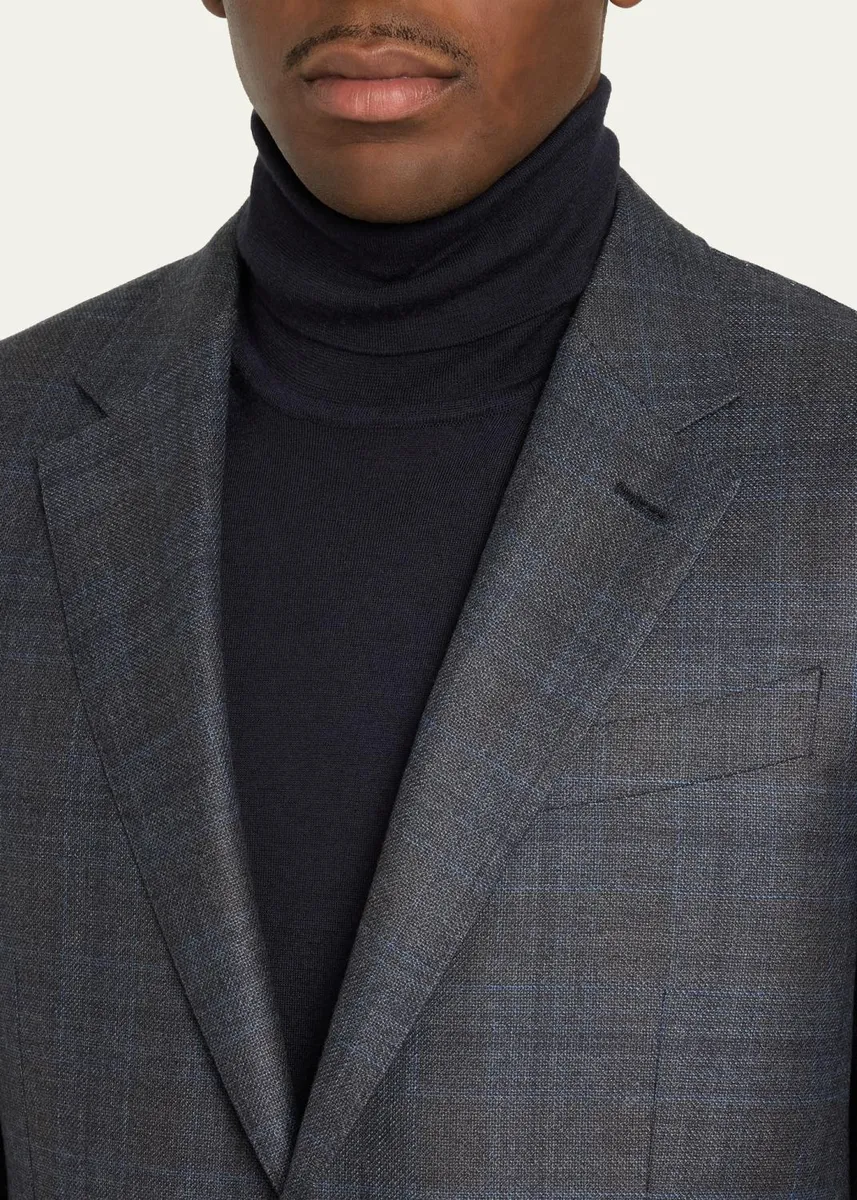 Zegna Men's 12milmil12 Wool Single-Breasted Sport Coat | Thumbnail 5