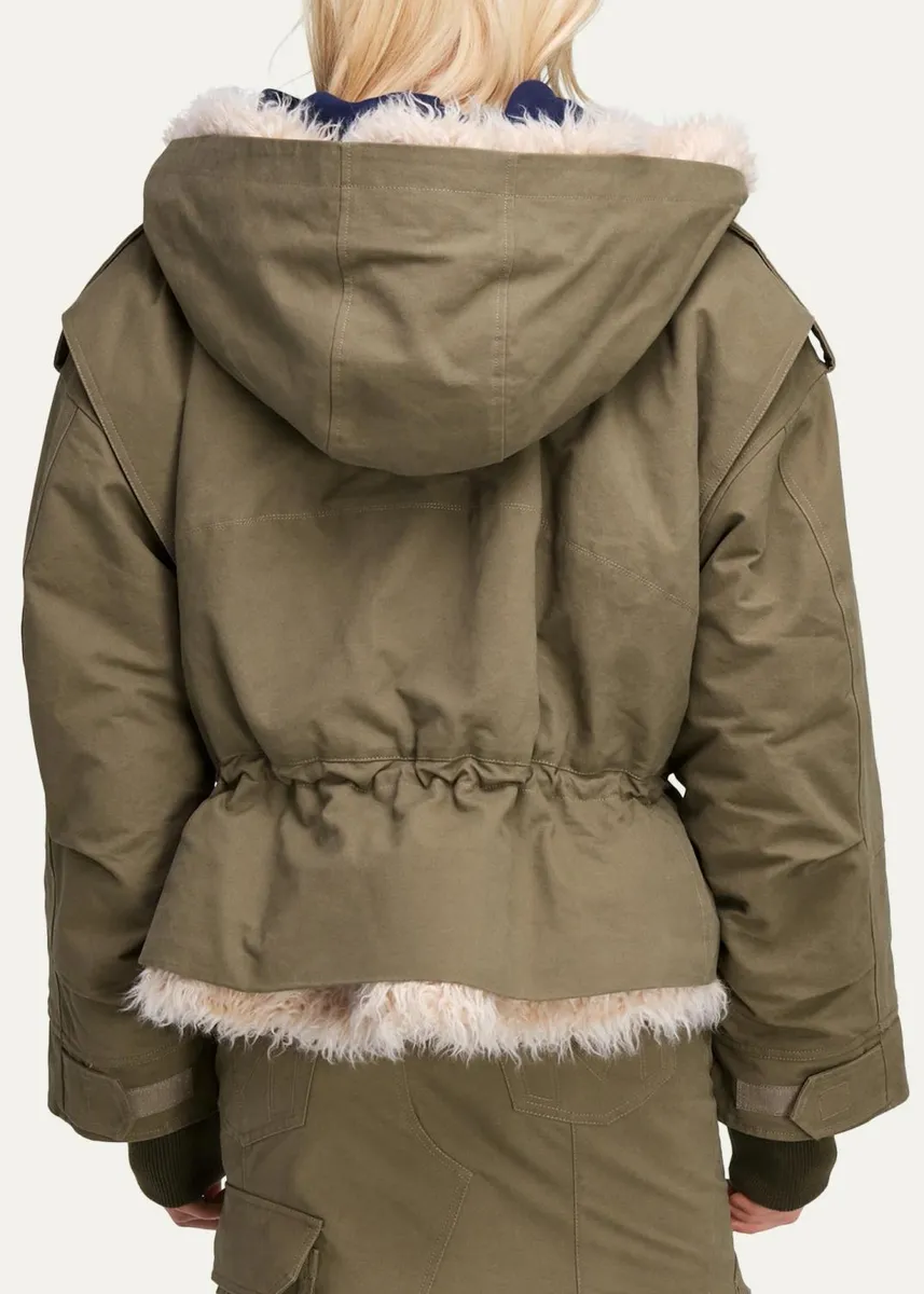 Marc Jacobs Crop Cargo Parka | Thumbnail 3 Marc Jacobs Crop Cargo Parka | Thumbnail 3