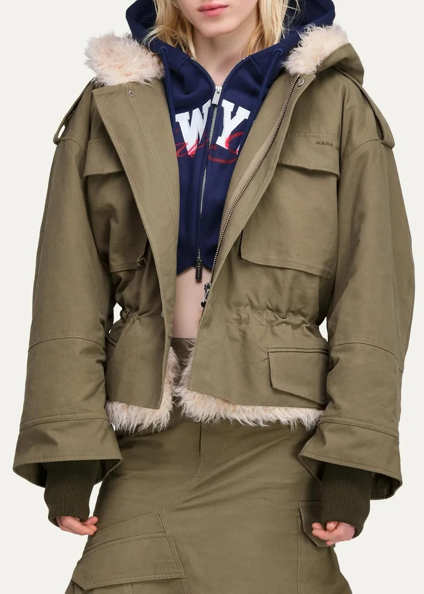 Marc Jacobs Crop Cargo Parka | Thumbnail 4 Marc Jacobs Crop Cargo Parka | Thumbnail 4
