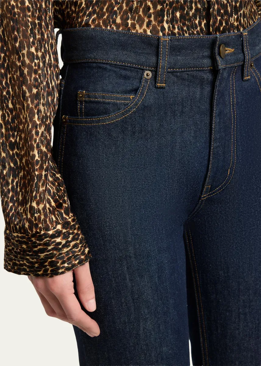 Saint Laurent '70s High-Rise Jeans | Thumbnail 5