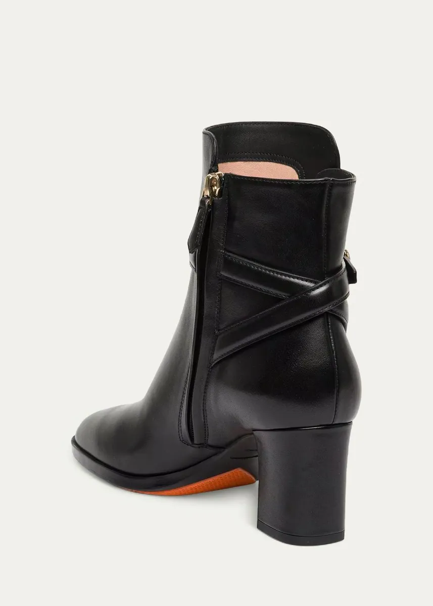 Santoni 65mm Leather Ankle Boots | Thumbnail 2 Santoni 65mm Leather Ankle Boots | Thumbnail 2