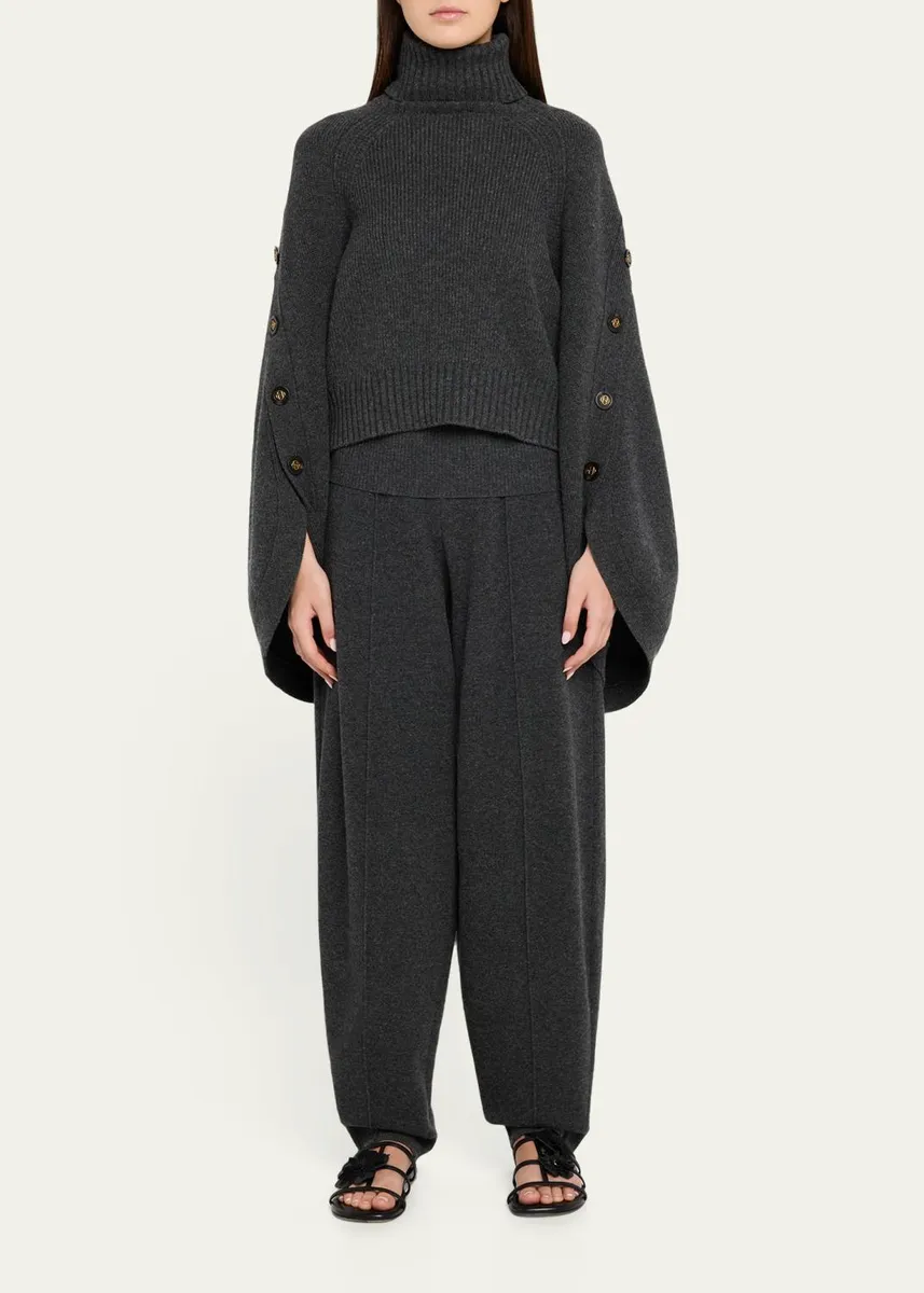 Zimmermann Valiant Knit Barrel-Leg Pants | Thumbnail 2 Zimmermann Valiant Knit Barrel-Leg Pants | Thumbnail 2