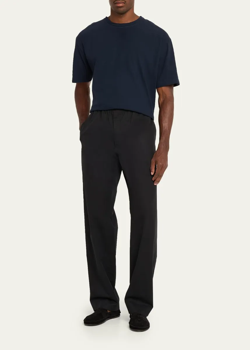 Massimo Alba Men's Brushed Garment Dyed T-Shirt | Thumbnail 5