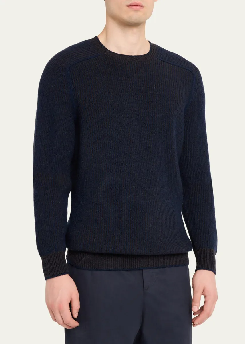 Sease Men's Dinghy Crewneck Cashmere Sweater | Thumbnail 4