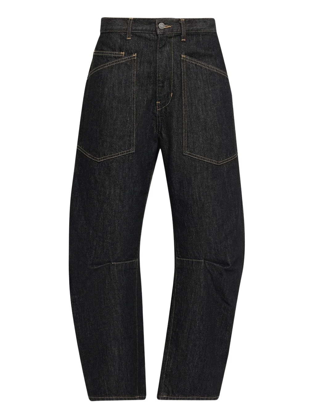 Shon Barrel-Leg Denim Jeans