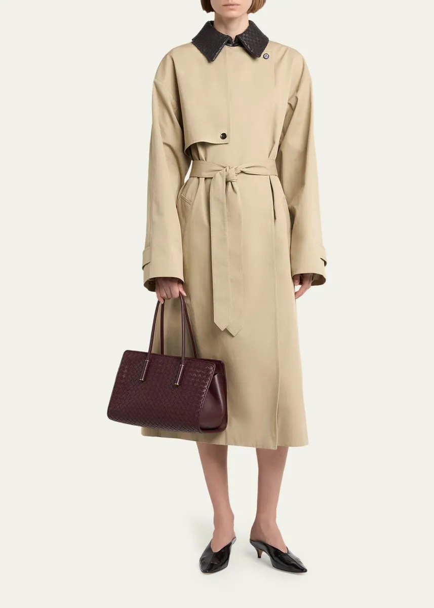 Bottega Veneta Barbara Small Leather Tote Bag | Thumbnail 5