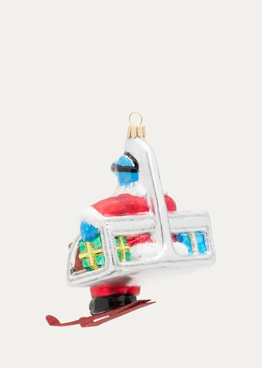 Impuls Skiing Santa Ornament | Thumbnail 2 Impuls Skiing Santa Ornament | Thumbnail 2