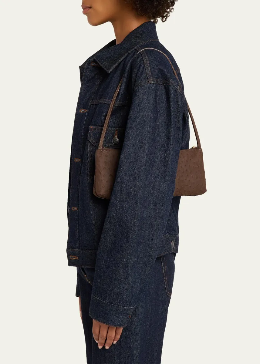MANSUR GAVRIEL Gaia Leather Baguette Shoulder Bag | Thumbnail 2