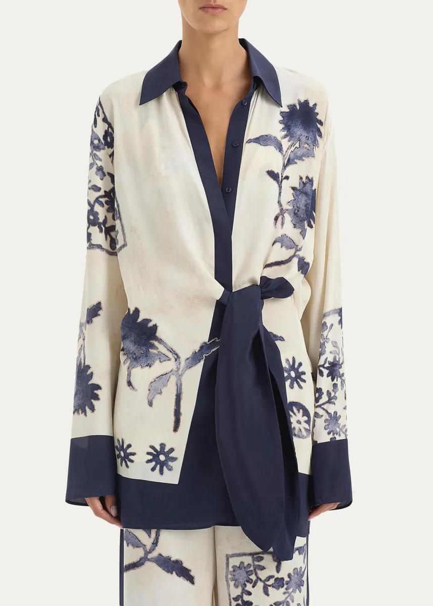 SIR. Phillipa Tie-Waist Mini Shirtdress | Thumbnail 4 SIR. Phillipa Tie-Waist Mini Shirtdress | Thumbnail 4