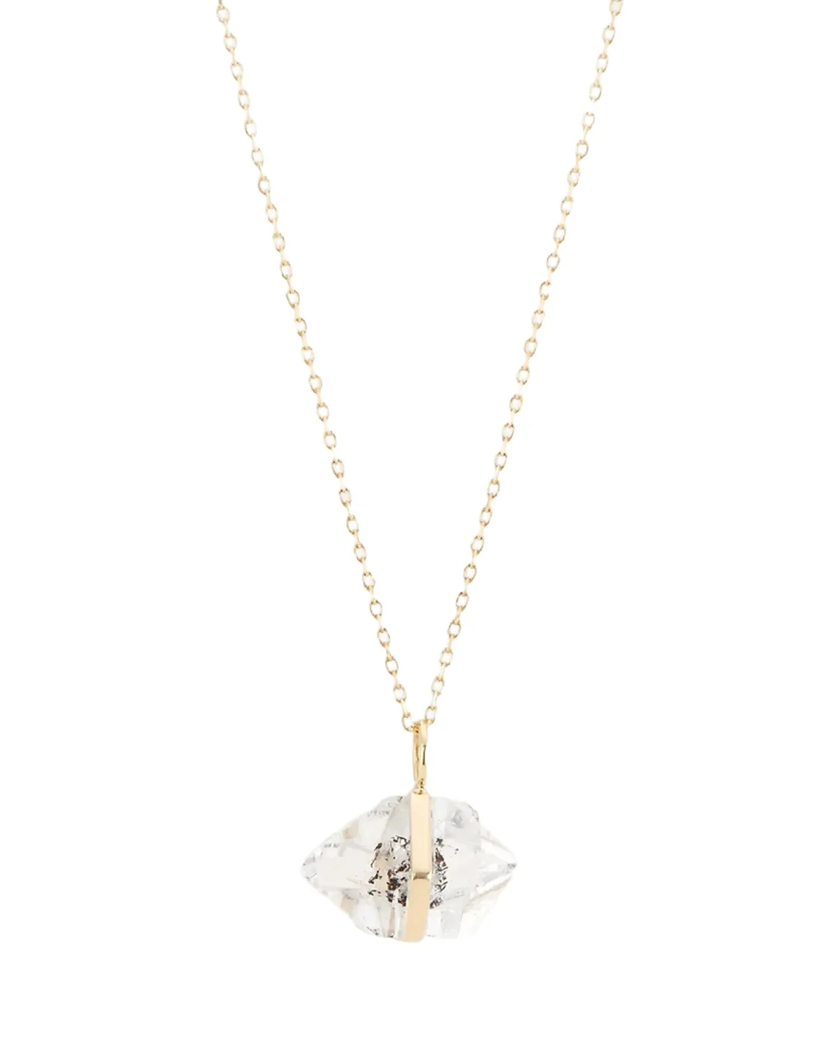 JIA JIA 14K April Birthstone Pendant Necklace
