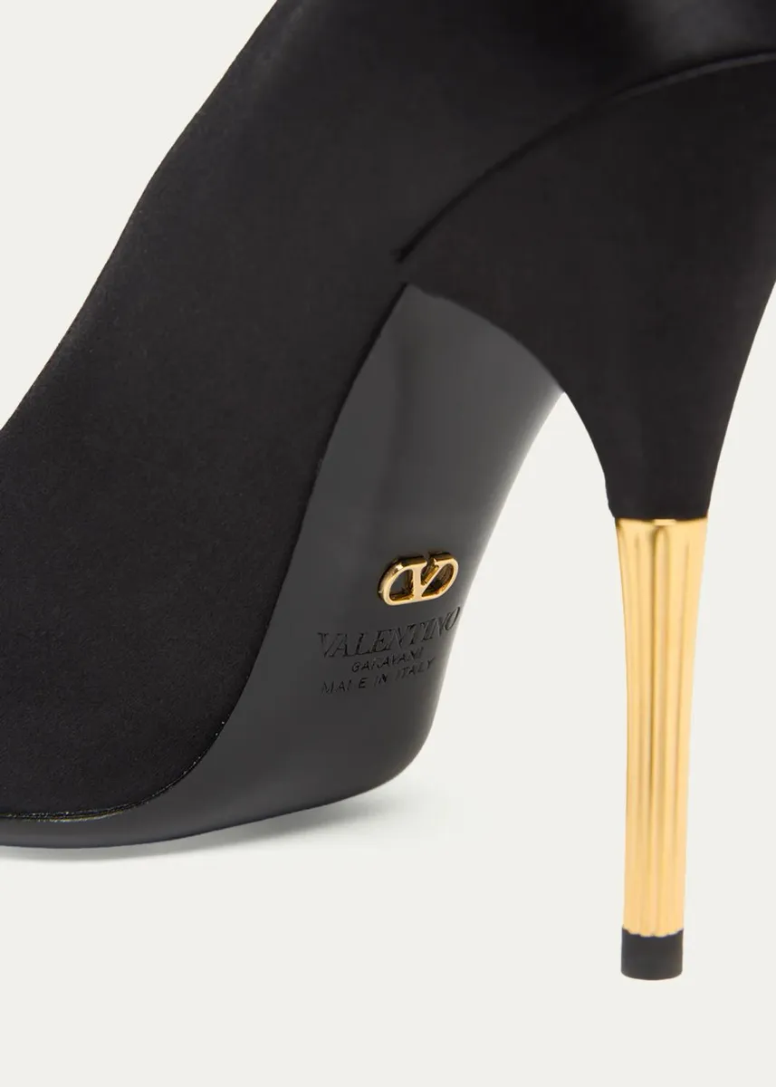 Valentino Garavani Satin Stiletto Pump | Thumbnail 3
