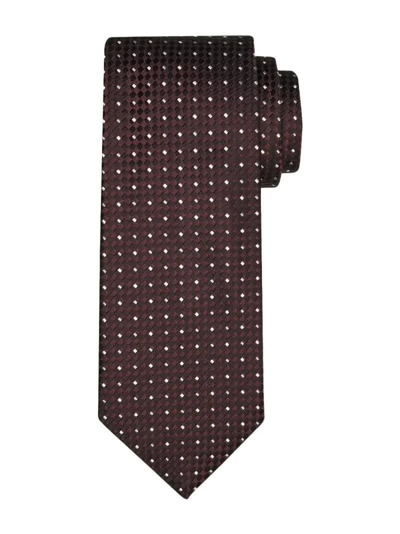 Men's Micro-Jacquard Silk Tie