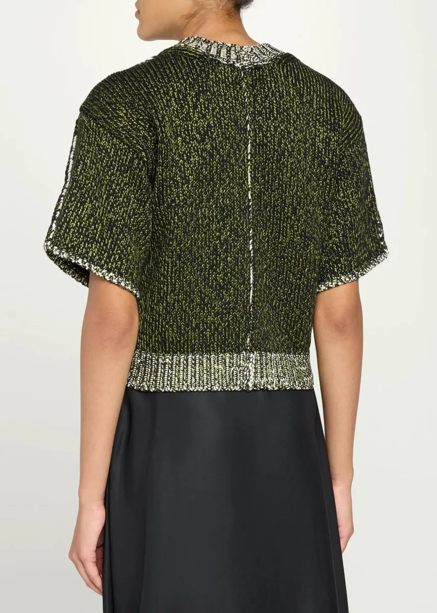 Aisling Camps Mouline Knit Short-Sleeve Perfect T-Shirt | Thumbnail 3 Aisling Camps Mouline Knit Short-Sleeve Perfect T-Shirt | Thumbnail 3
