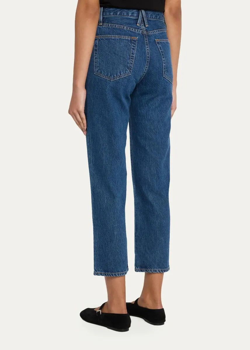 SLVRLAKE London Cropped Straight-Leg Jeans | Thumbnail 3 SLVRLAKE London Cropped Straight-Leg Jeans | Thumbnail 3