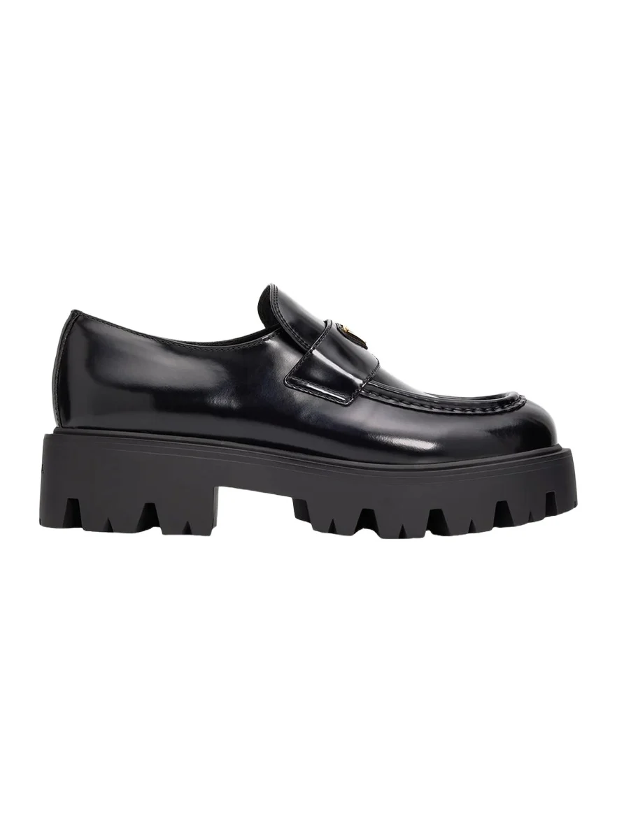 50mm Leather Loafers