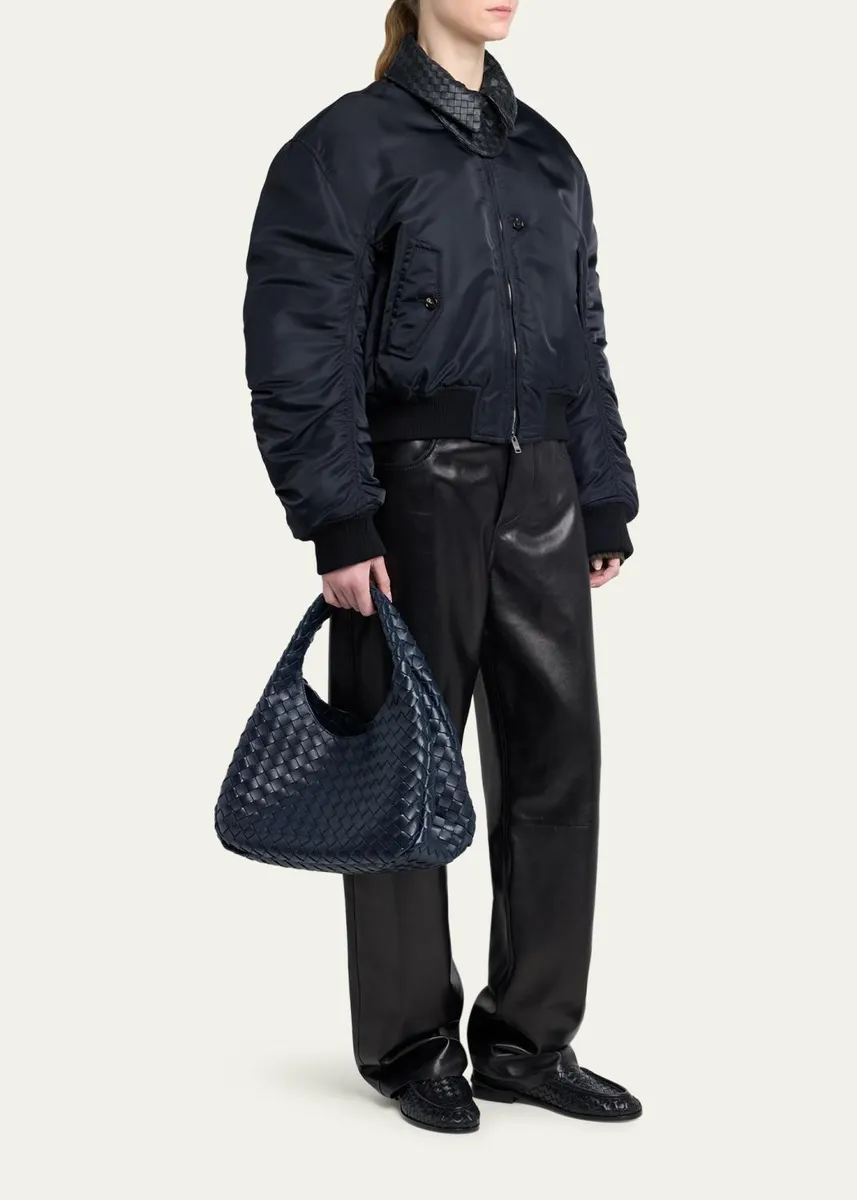 Bottega Veneta Campana Small Leather Shoulder Bag | Thumbnail 5