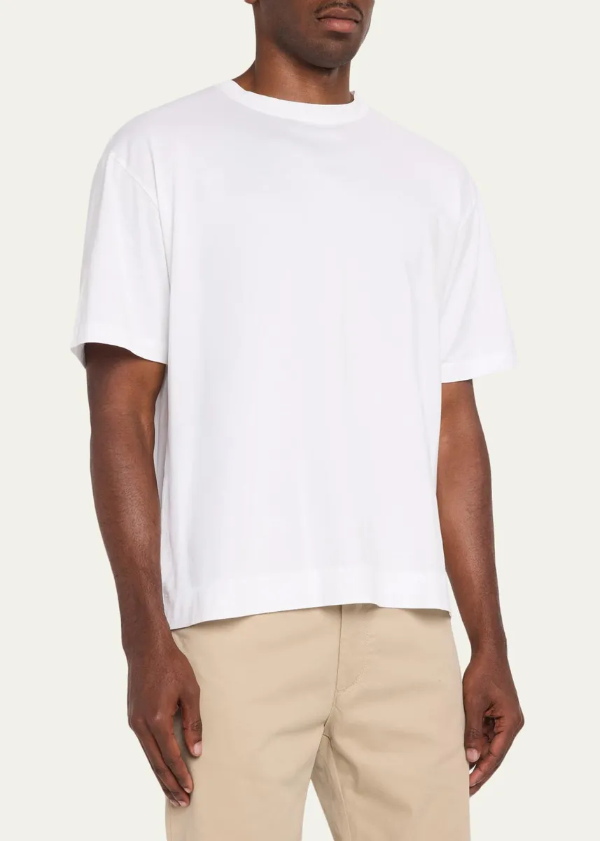 Massimo Alba Men's Brushed Garment Dyed T-Shirt | Thumbnail 4 Massimo Alba Men's Brushed Garment Dyed T-Shirt | Thumbnail 4