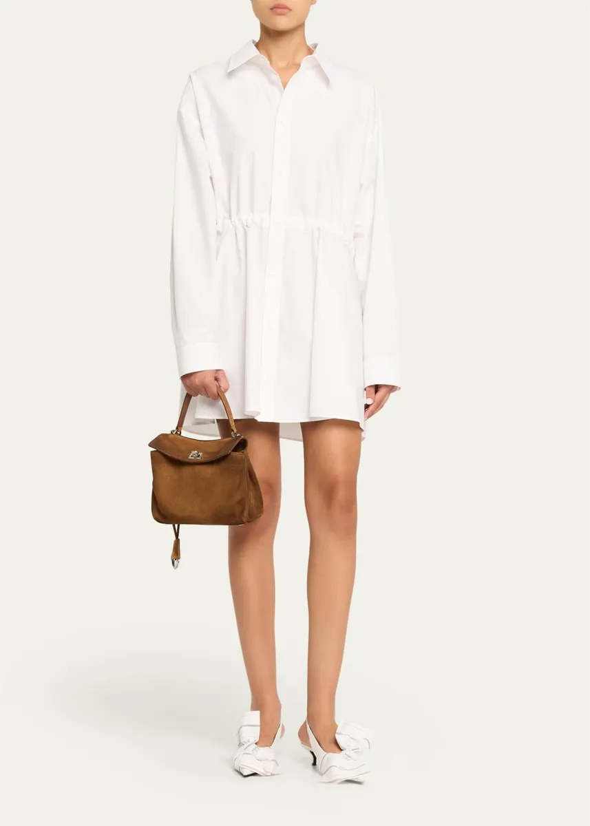 Balenciaga Rodeo Mini Smooth Suede Top-Handle Bag | Thumbnail 5 Balenciaga Rodeo Mini Smooth Suede Top-Handle Bag | Thumbnail 5