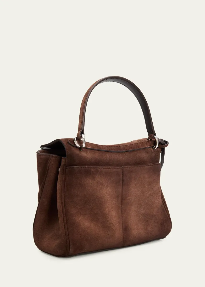 Balenciaga Rodeo Mini Smooth Suede Top-Handle Bag | Thumbnail 7 Balenciaga Rodeo Mini Smooth Suede Top-Handle Bag | Thumbnail 7