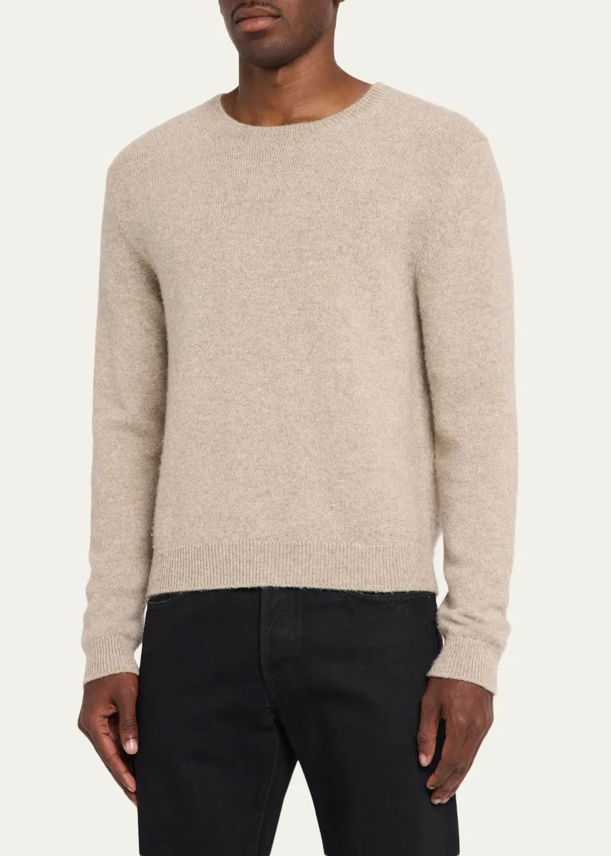 Massimo Alba Men's Cashmere Crewneck Sweater | Thumbnail 4