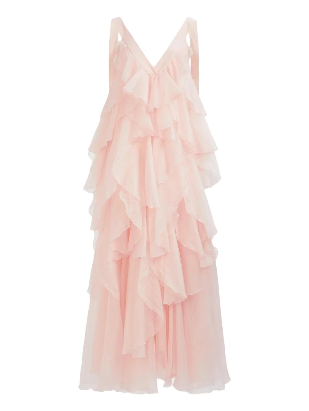 Athena Tiered Ruffle Gown
