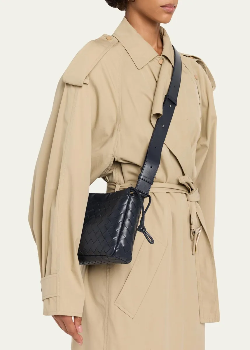 Bottega Veneta Men's Drawstring Leather Dustbag | Thumbnail 2