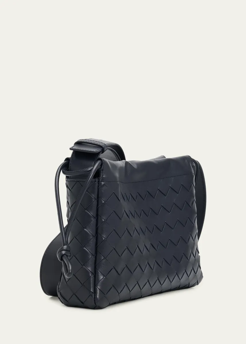 Bottega Veneta Men's Drawstring Leather Dustbag | Thumbnail 3