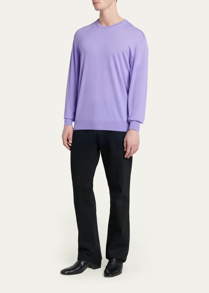 Tom Ford Men's Stretch Selvedge Denim Five-Pocket Pants | Thumbnail 2