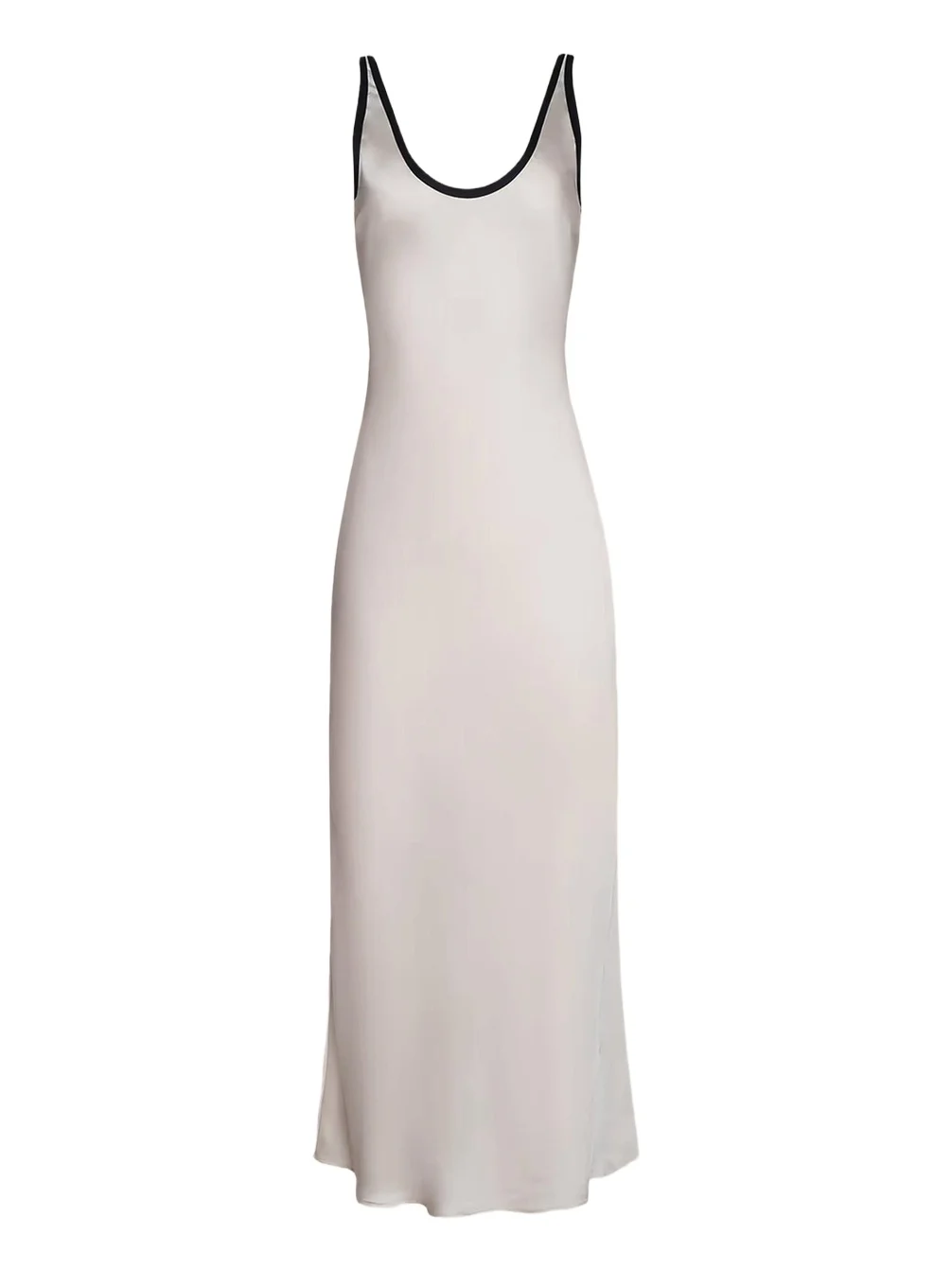 L'Agence Akiya Contrast-Trim Maxi Dress