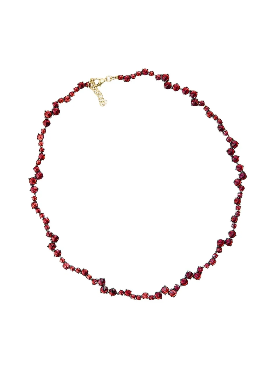 Nickho Rey Ziggy 14K Gold Vermeil Cubic Zirconia Tennis Necklace