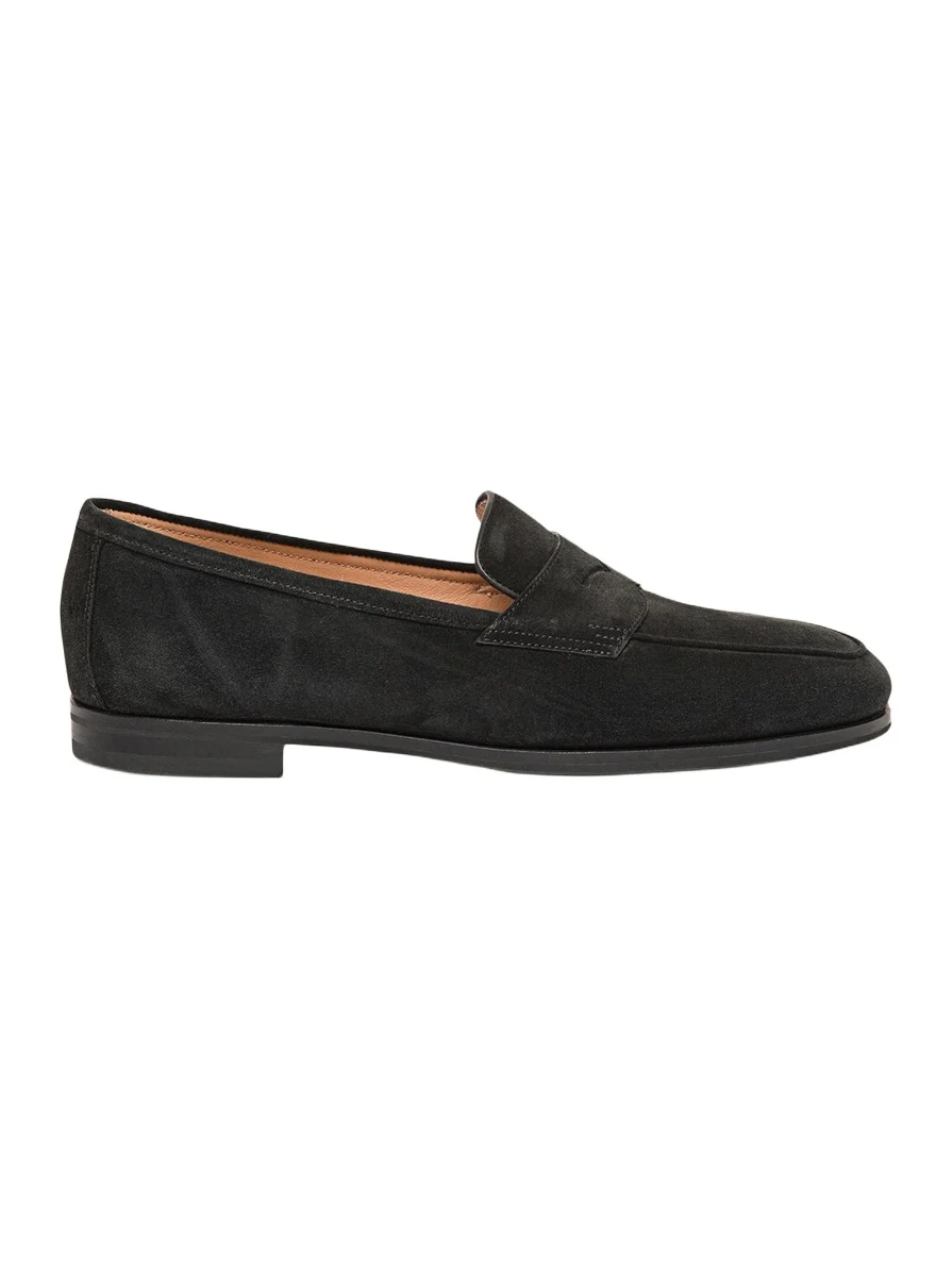 Carla Suede Penny Loafers