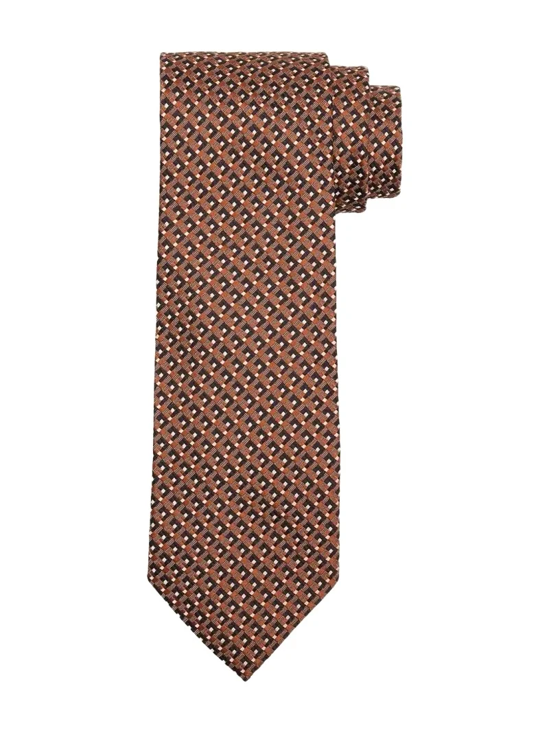 Tom Ford Men's Check Square Dot Silk Tie