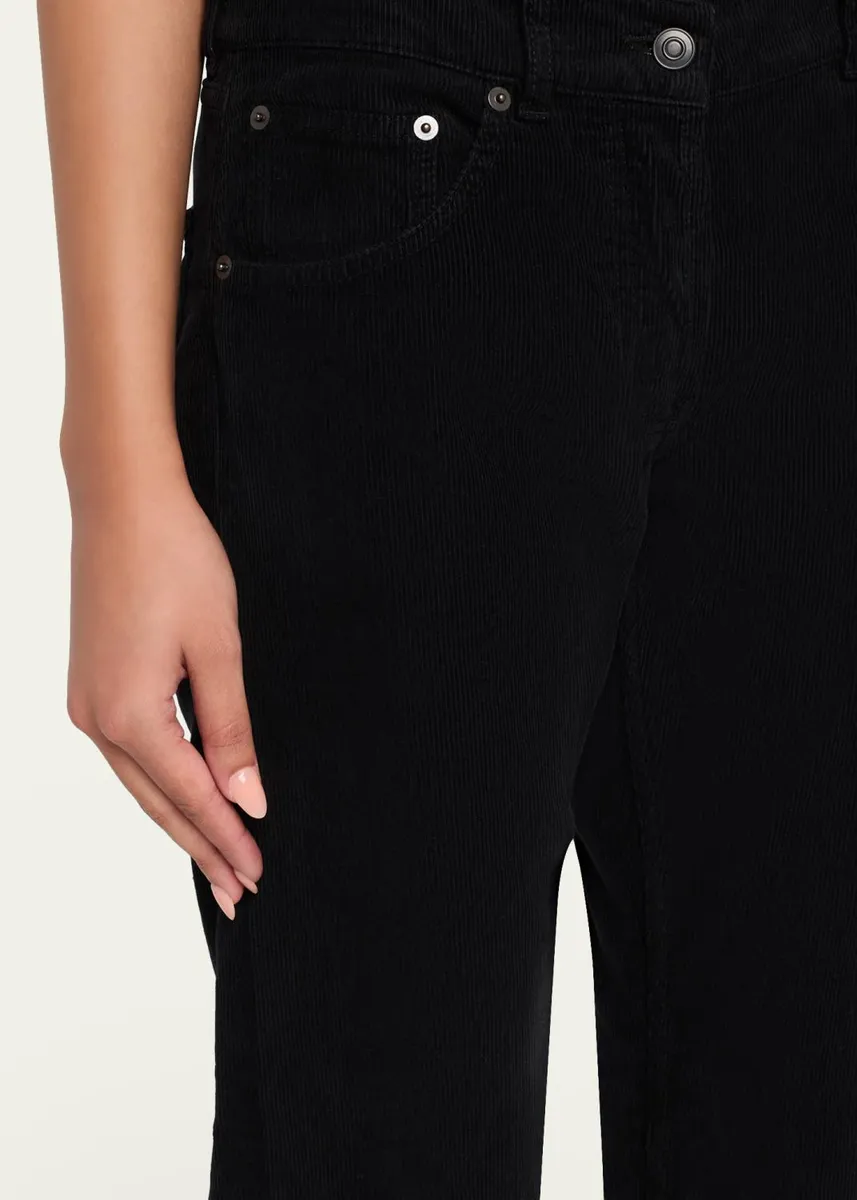 The Row Fima Corduroy Slim-Leg Ankle Pants | Thumbnail 5 The Row Fima Corduroy Slim-Leg Ankle Pants | Thumbnail 5