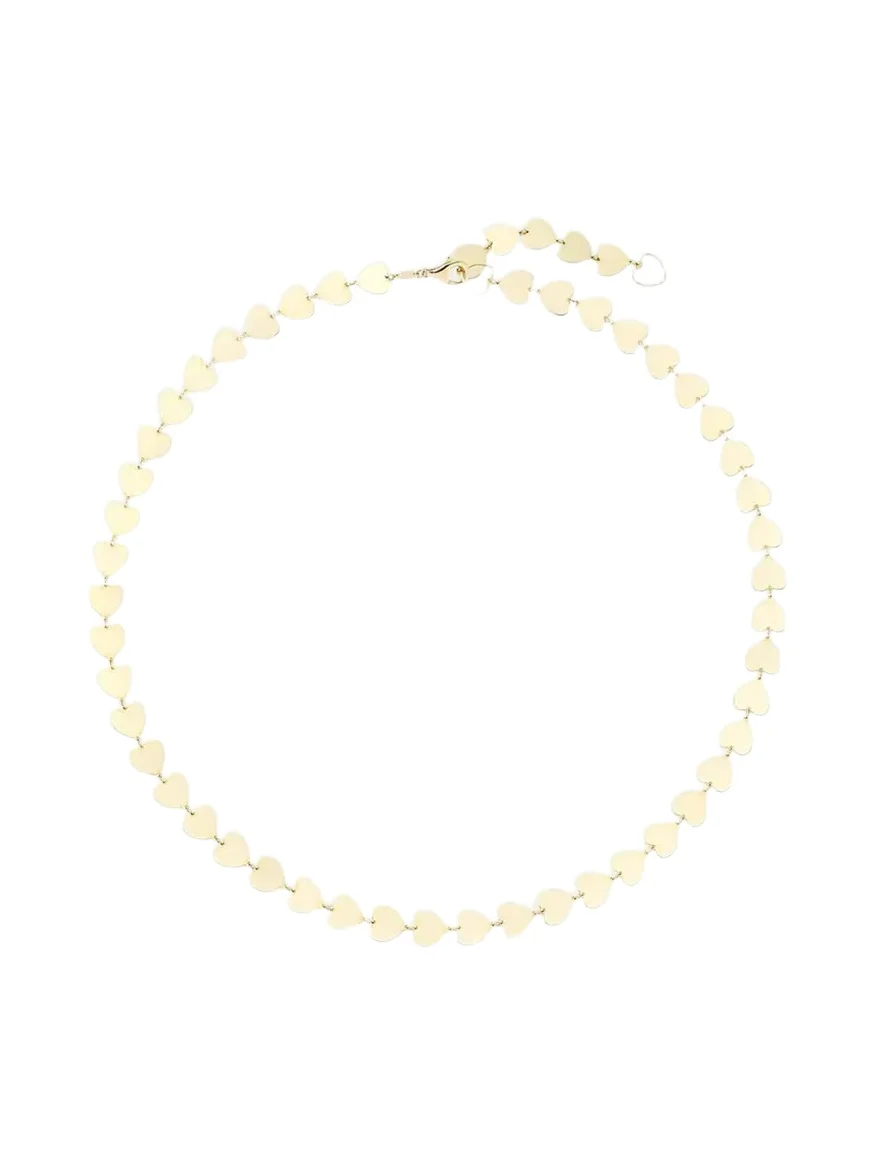 JIA JIA 14K Gold Love Heart Chain Necklace