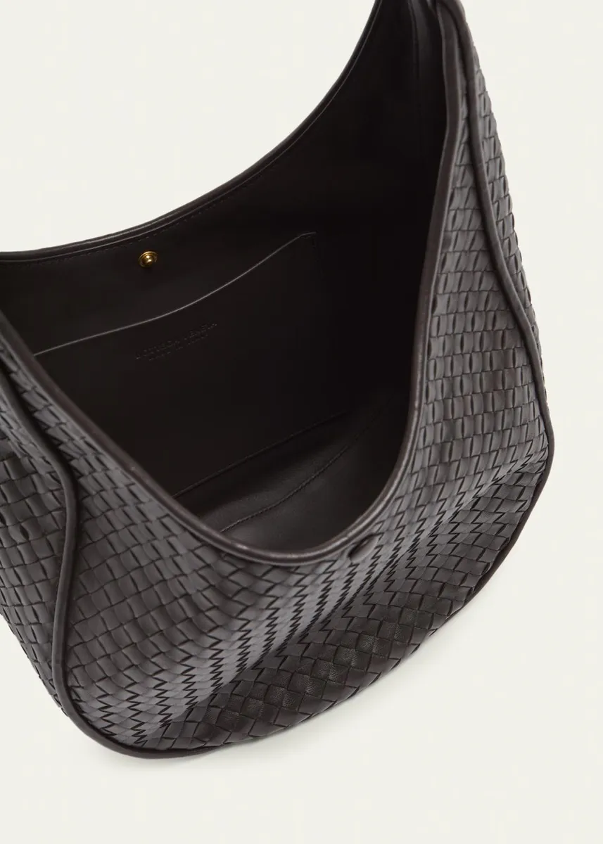 Bottega Veneta Ovetto Oval Leather Shoulder Bag | Thumbnail 4