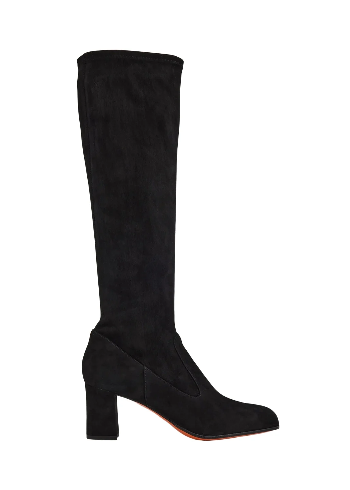 Santoni 65mm Suede Knee-High Boots | Thumbnail 1 Santoni 65mm Suede Knee-High Boots | Thumbnail 1