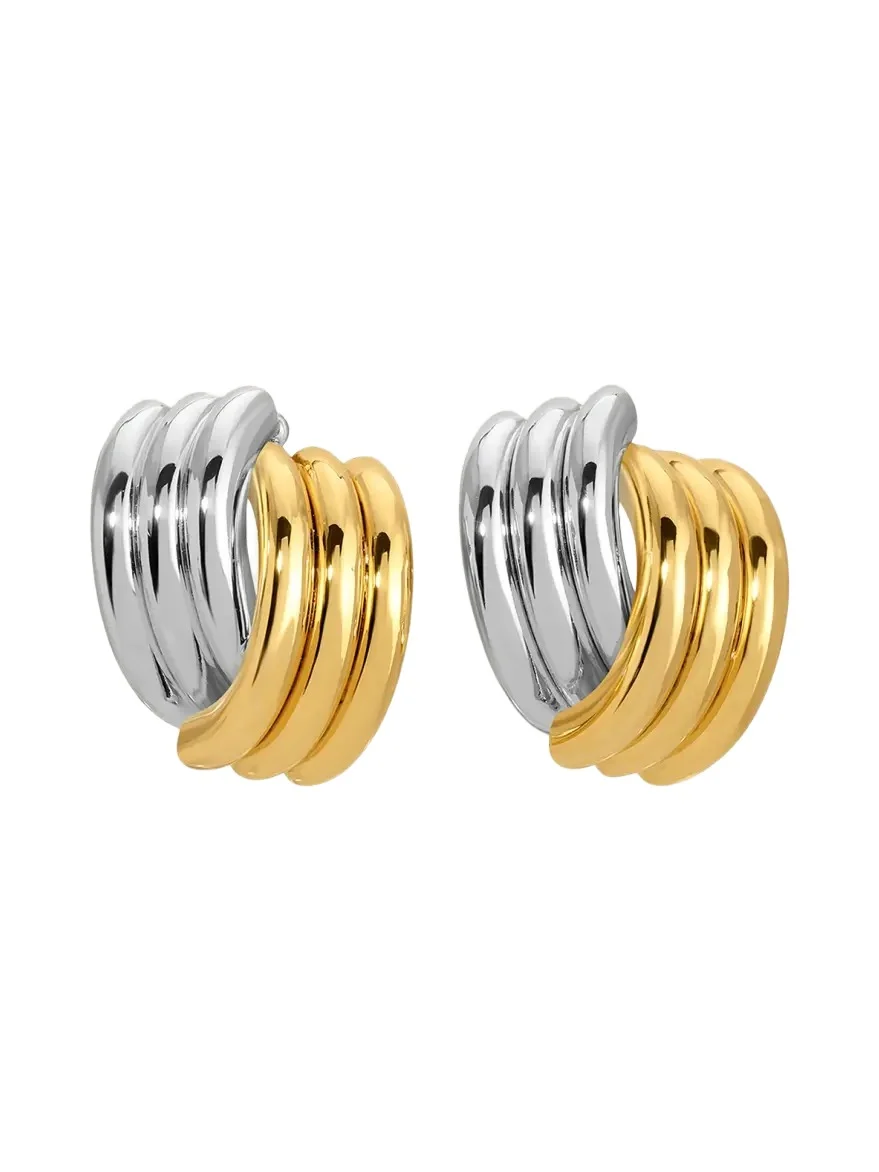 Heaven Mayhem Clove Earrings, Mixed Metal