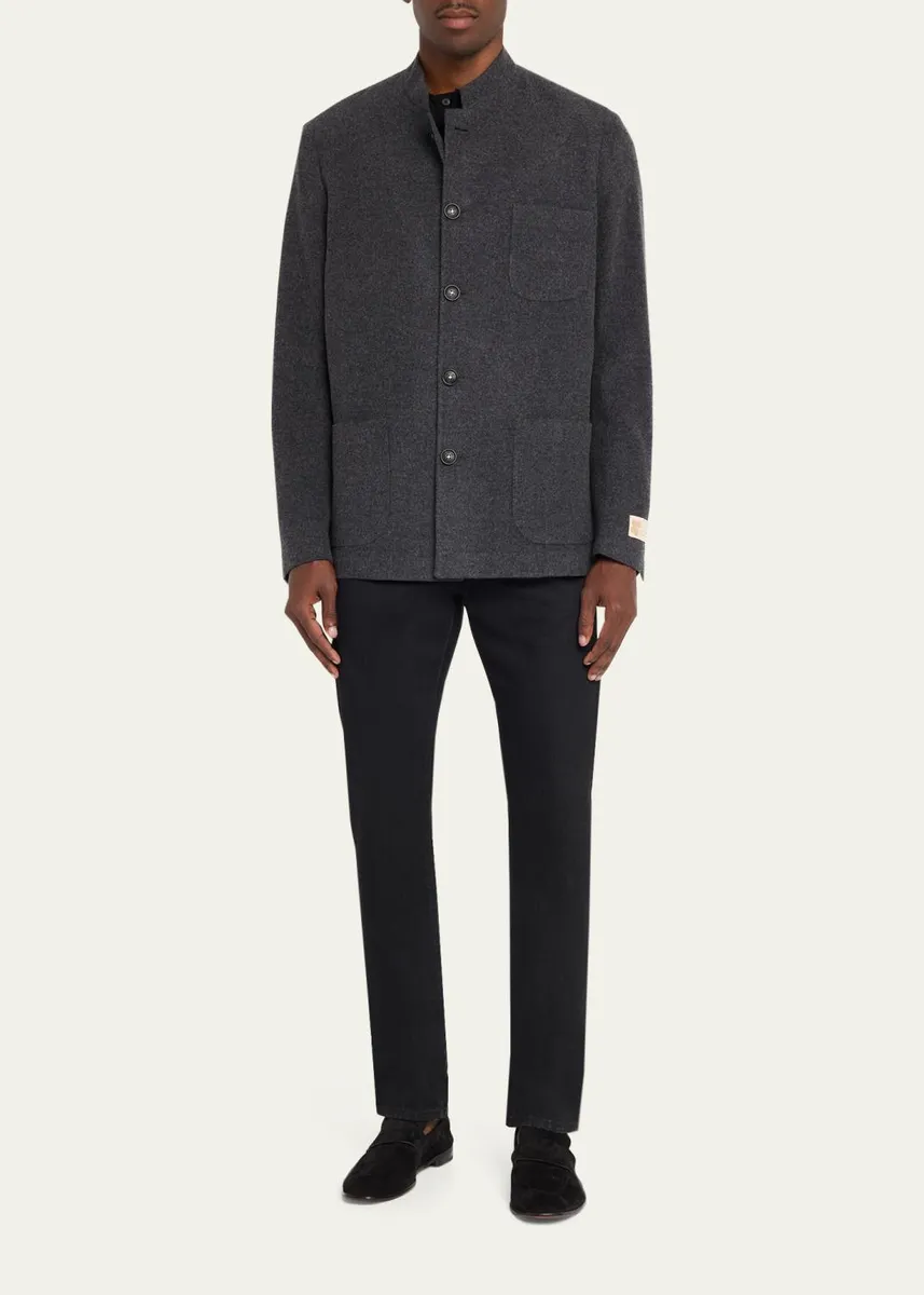 Massimo Alba Men's Wool-Cashmere Blazer | Thumbnail 2 Massimo Alba Men's Wool-Cashmere Blazer | Thumbnail 2