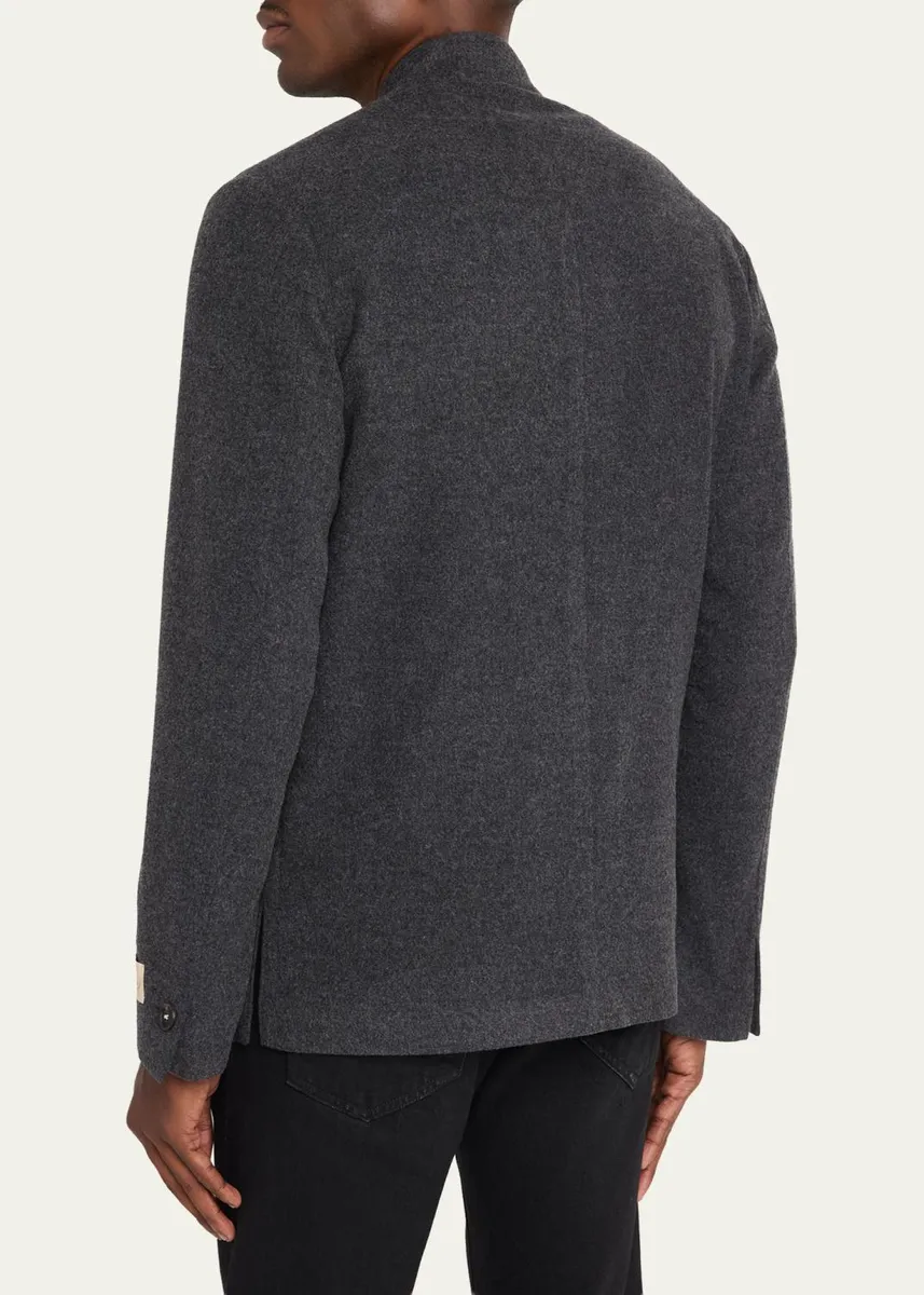 Massimo Alba Men's Wool-Cashmere Blazer | Thumbnail 3 Massimo Alba Men's Wool-Cashmere Blazer | Thumbnail 3