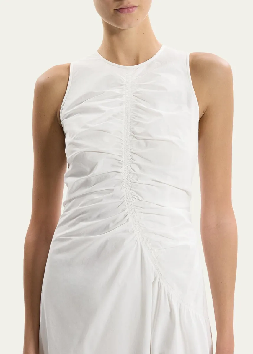 Theory Asymmetric Ruched Tank Dress | Thumbnail 5
