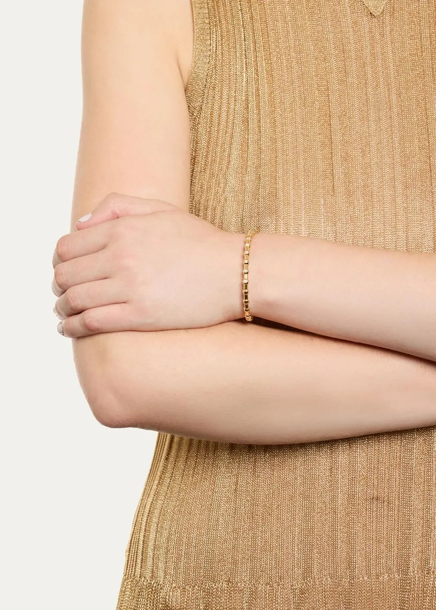 SIDNEY GARBER 18K Yellow Gold Holly Bracelet with Diamonds | Thumbnail 2 SIDNEY GARBER 18K Yellow Gold Holly Bracelet with Diamonds | Thumbnail 2