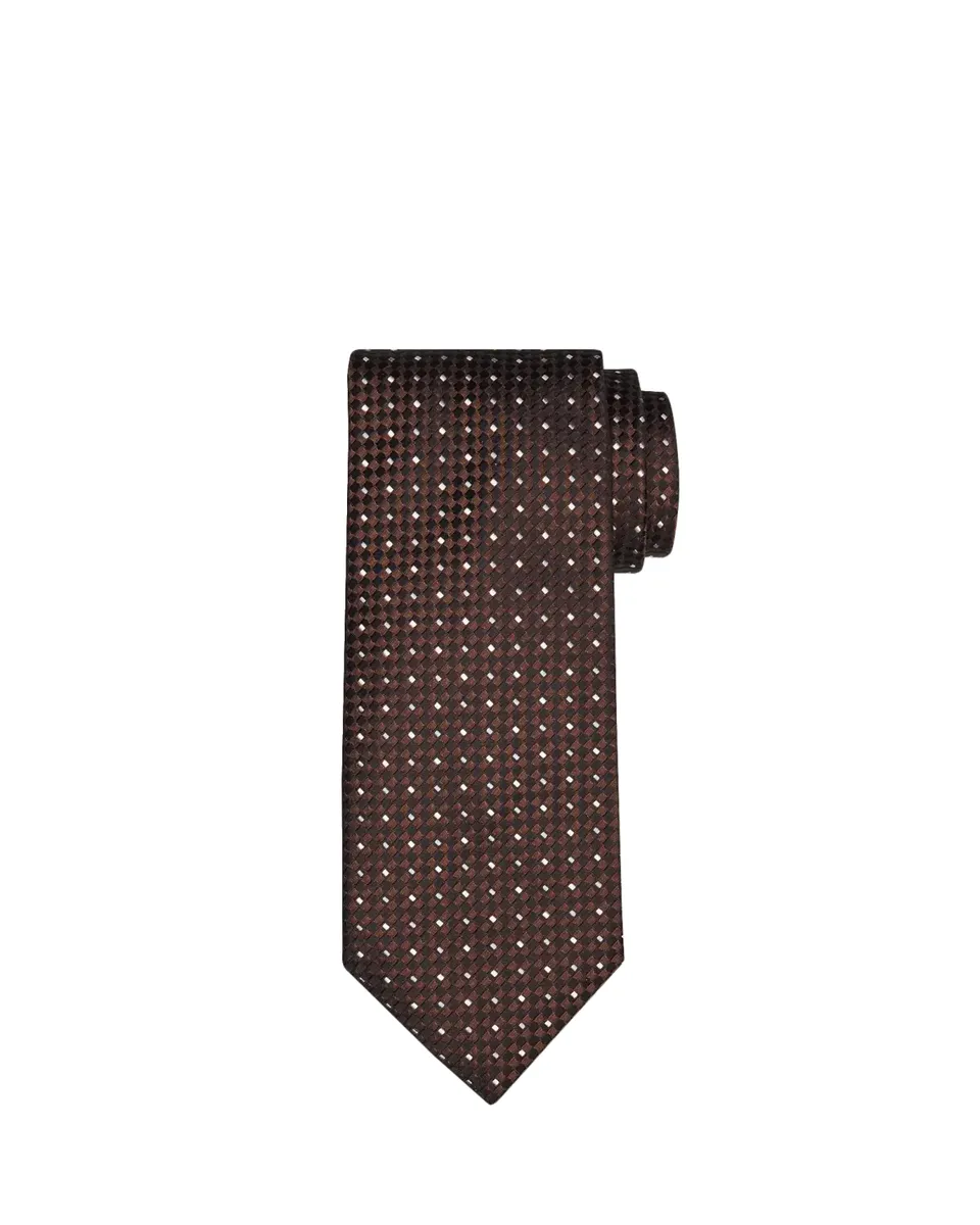 Tom Ford Men's Micro-Jacquard Silk Tie | Thumbnail 2 Tom Ford Men's Micro-Jacquard Silk Tie | Thumbnail 2